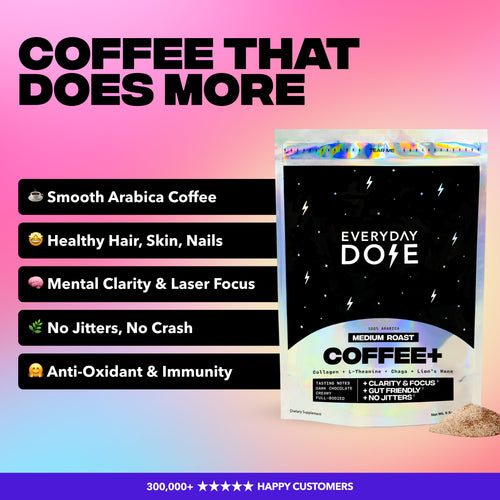 30 Servings Coffee+ Medium Roast