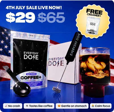 30 Servings of Coffee + FREE Starter Kit + FREE Creamer