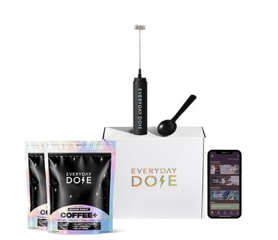 60 Servings of Coffee+ Medium Roast + FREE Starter Kit + Back To School Bundle