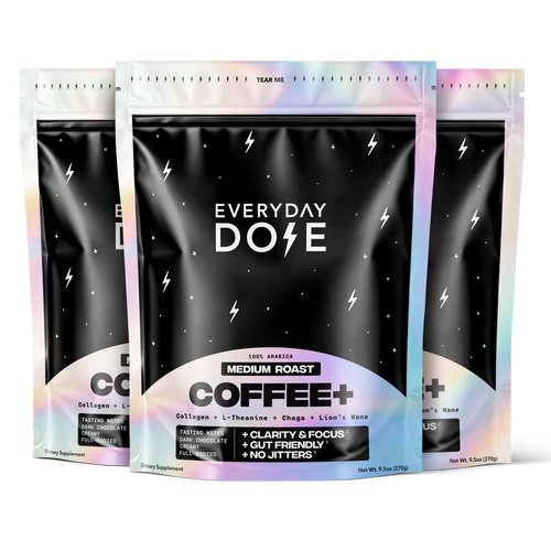90 Servings Coffee+ Medium Roast