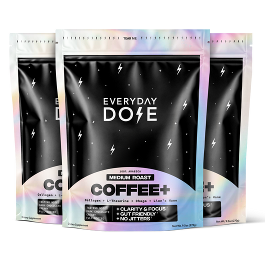 90 Servings Coffee+ Medium Roast (Quarterly)