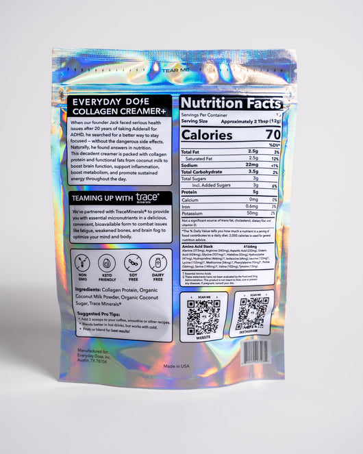 Collagen Coconut Creamer + (15 Servings)