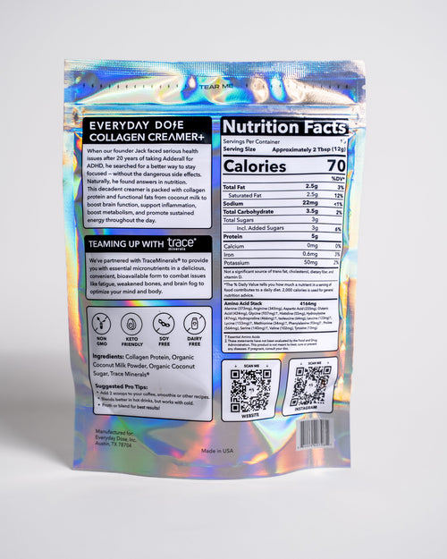Collagen Coconut Creamer + (30 Servings)