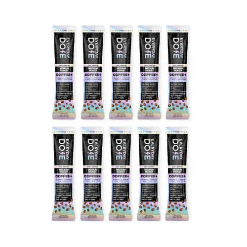 Medium Coffee+ To-Go Sticks (Pack of 10)