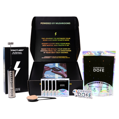 30 Servings of Mushroom Coffee + Starter Kit + 5 Free sachets