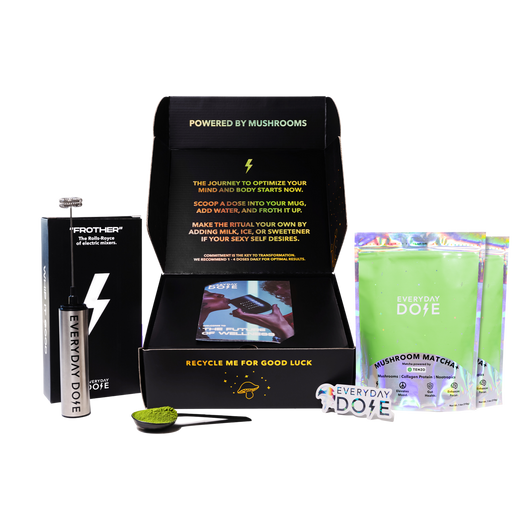 60 Servings of Mushroom Matcha+ FREE Starter Kit